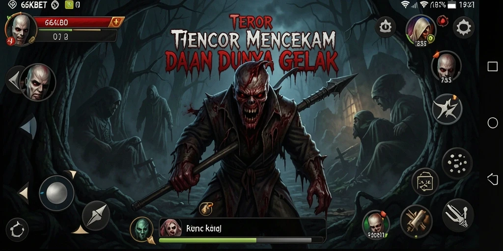 Gameplay Horror yang menegangkan dan penuh ketegangan di 66KBET.
