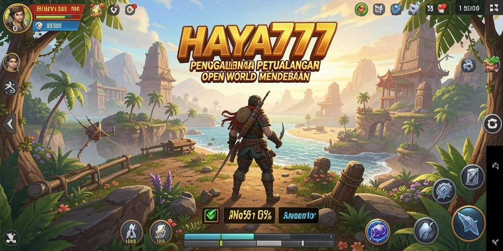 Tampilan gameplay HAYA777 yang menakjubkan dalam dunia Open World.