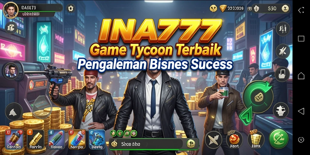 Tampilan gameplay <strong>INA777</strong> yang menarik dan interaktif di layar.