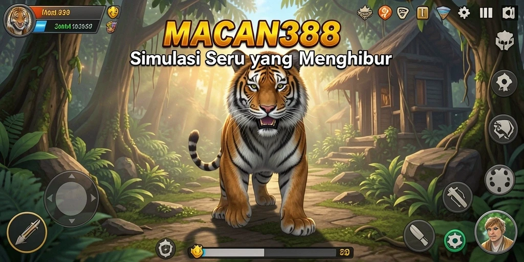 Screenshot gameplay MACAN388 menampilkan pengalaman simulasi yang seru.