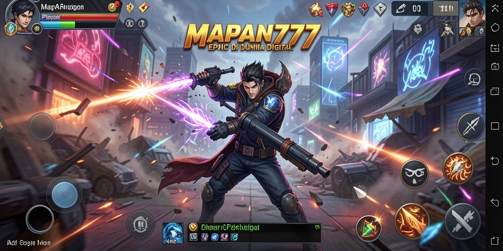 Gameplay seru dengan pertarungan epik di MAPAN777.