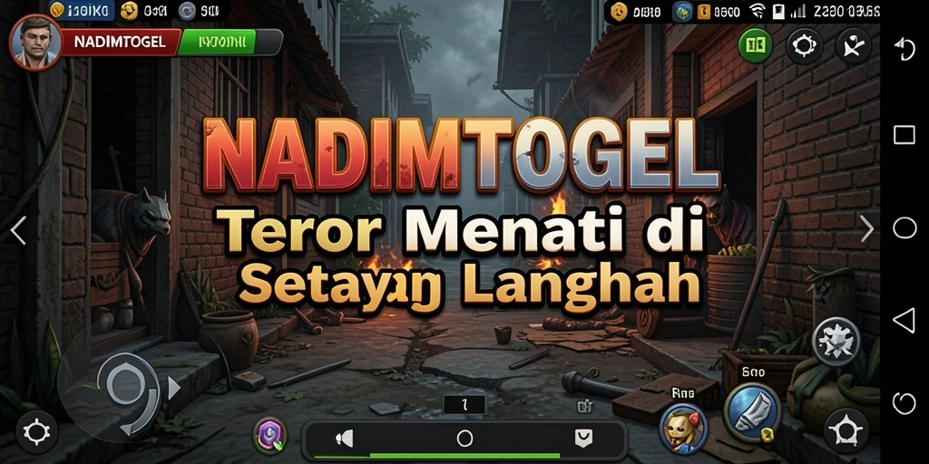 Screenshot gameplay NADIMTOGEL menampilkan suasana mencekam yang siap menguji nyali Anda.