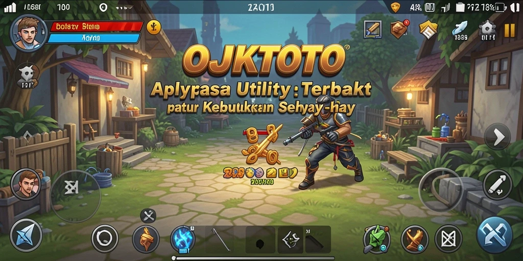 Tampilan antarmuka OJKTOTO yang bersih dan modern.