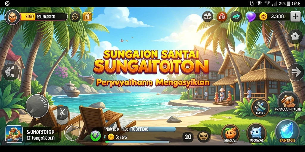 Screenshot SUNGAITOTO menampilkan gameplay santai dan menarik.